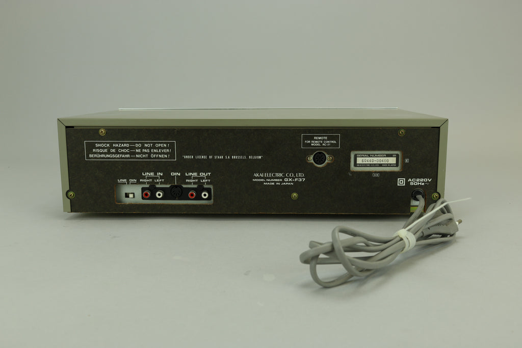 Akai GX-F37 with HiCom !