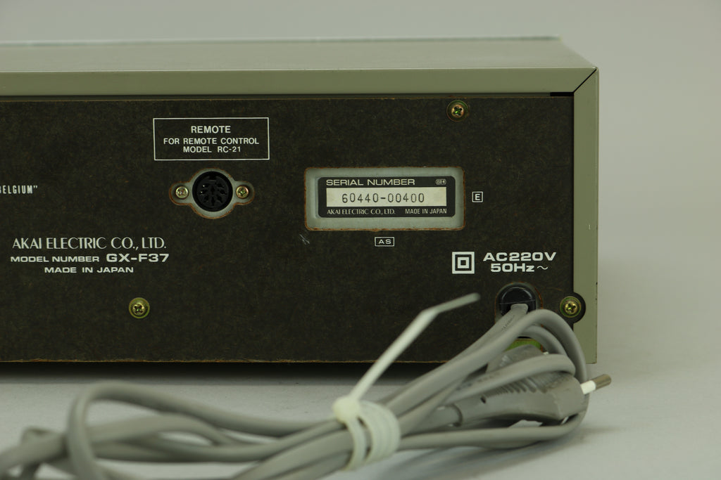 Akai GX-F37 with HiCom !