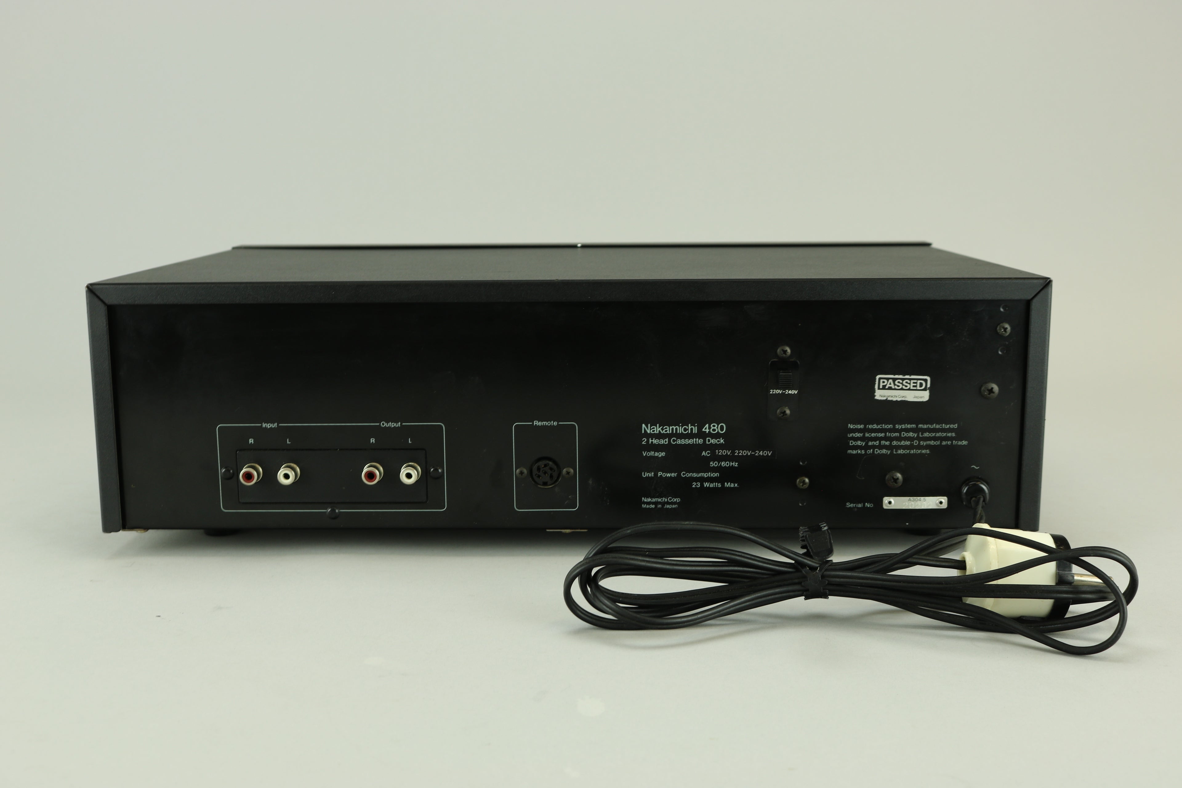 Nakamichi 480 Zwart